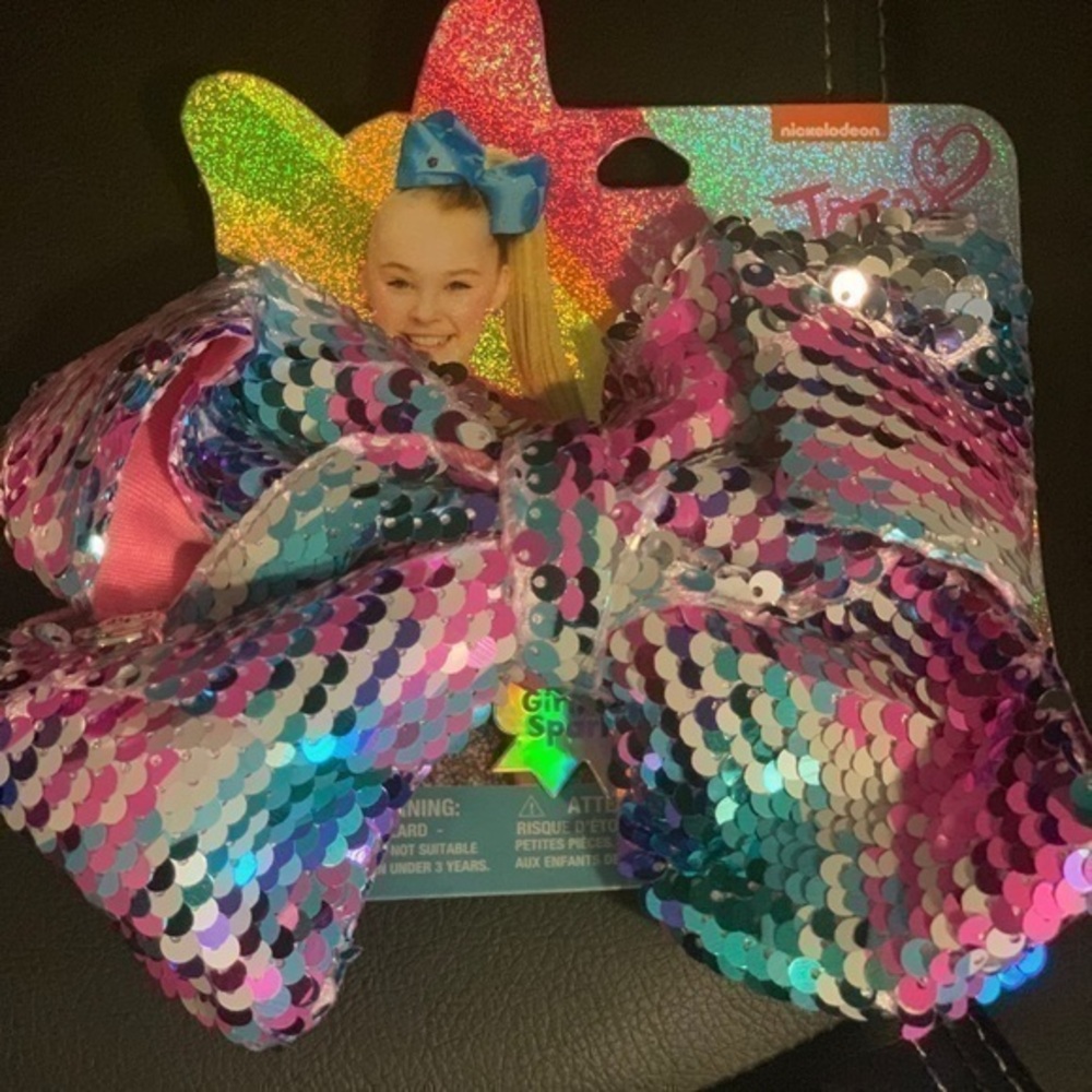 Jo Jo Fans two hair bows new
